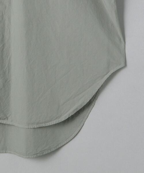 HEUGN（ユーゲン）の「別注＜HEUGN（ユーゲン）＞ALAN レギュラーカラー シャツ ■■■（シャツ/ブラウス・レディース・ナチュラル/ライム・0）」の6枚目の写真