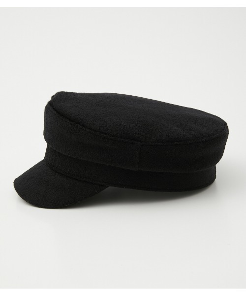 AZUL by moussy（アズールバイマウジー）の「FABRIC CONTRAST CASQUETTE/ファブリックコントラストキャスケット（キャスケット・レディース・チャコールグレー/ベージュ/ブラック・FREE）」の6枚目の写真