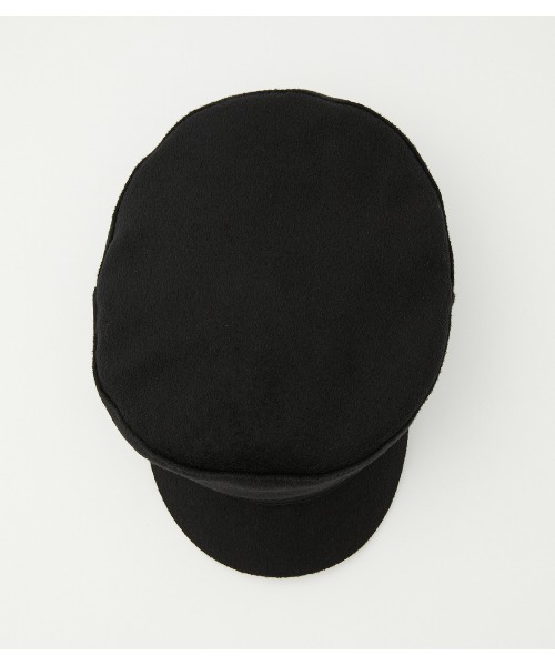 AZUL by moussy（アズールバイマウジー）の「FABRIC CONTRAST CASQUETTE/ファブリックコントラストキャスケット（キャスケット・レディース・チャコールグレー/ベージュ/ブラック・FREE）」の9枚目の写真