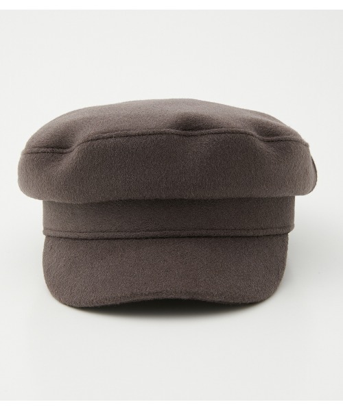 AZUL by moussy（アズールバイマウジー）の「FABRIC CONTRAST CASQUETTE/ファブリックコントラストキャスケット（キャスケット・レディース・チャコールグレー/ベージュ/ブラック・FREE）」の11枚目の写真