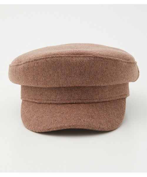 AZUL by moussy（アズールバイマウジー）の「FABRIC CONTRAST CASQUETTE/ファブリックコントラストキャスケット（キャスケット・レディース・チャコールグレー/ベージュ/ブラック・FREE）」の17枚目の写真