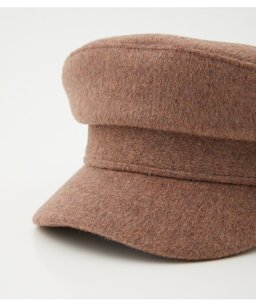 AZUL by moussy（アズールバイマウジー）の「FABRIC CONTRAST CASQUETTE/ファブリックコントラストキャスケット（キャスケット・レディース・チャコールグレー/ベージュ/ブラック・FREE）」の20枚目の写真