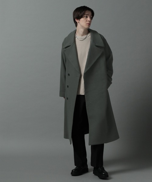 HARE（ハレ）の「Dスリムフレアパンツ(HARE)（スラックス・メンズ・ブラック/グレー/グリーン・SMALL/MEDIUM/LARGE）」の6枚目の写真