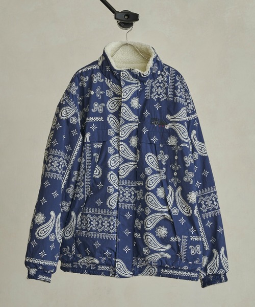 FIRST DOWN（ファーストダウン）の「【FIRST DOWN】リバーシブルボアジャケット（ブルゾン・メンズ・ブラック/キャメル/オフホワイト・LARGE/X-LARGE）」の2枚目の写真