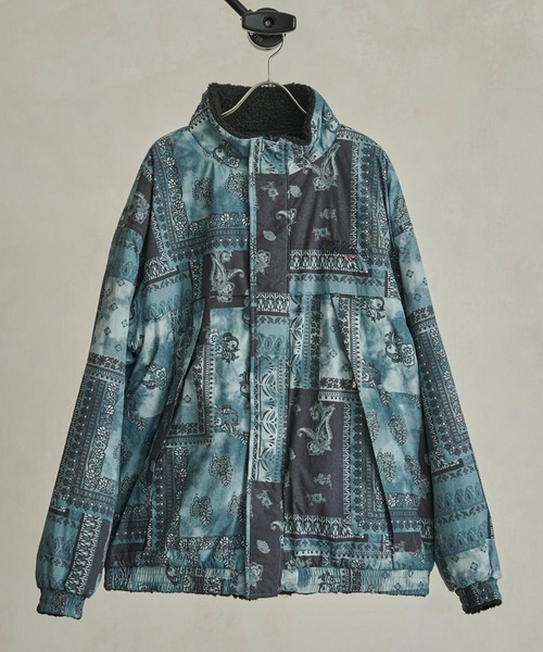 FIRST DOWN（ファーストダウン）の「【FIRST DOWN】リバーシブルボアジャケット（ブルゾン・メンズ・ブラック/キャメル/オフホワイト・LARGE/X-LARGE）」の3枚目の写真