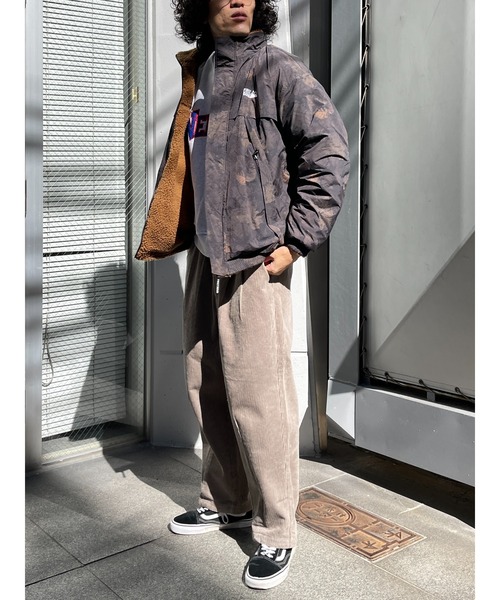 FIRST DOWN（ファーストダウン）の「【FIRST DOWN】リバーシブルボアジャケット（ブルゾン・メンズ・ブラック/キャメル/オフホワイト・LARGE/X-LARGE）」の15枚目の写真