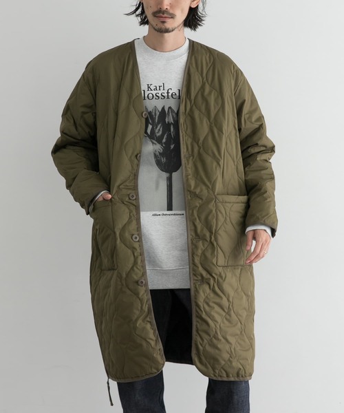 TAION(タイオン)の「TAION MILITARY V NECK DOWN COAT(ダウンジャケット/コート・メンズ・グリーン系その他・MEDIUM/LARGE)」の8枚目の写真