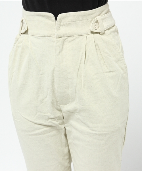 OUTLET（アウトレット）の「【Ciaopanic】ハイウエストコーデュロイパンツ（その他パンツ・レディース・ベージュ/ブラック/ネイビー/オフホワイト・SMALL/MEDIUM）」の8枚目の写真