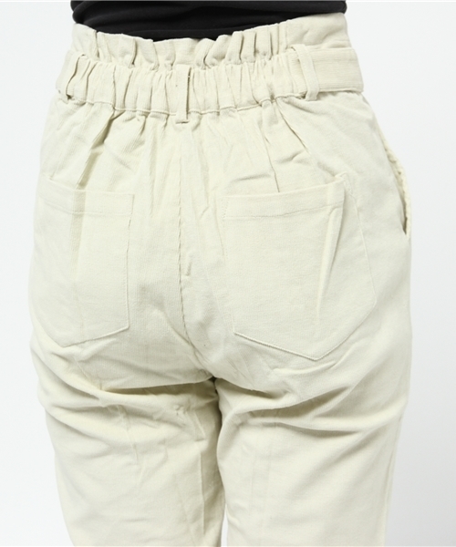 OUTLET（アウトレット）の「【Ciaopanic】ハイウエストコーデュロイパンツ（その他パンツ・レディース・ベージュ/ブラック/ネイビー/オフホワイト・SMALL/MEDIUM）」の9枚目の写真
