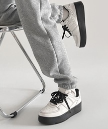 Shoes in Closet（シューズインクローゼット）の「【新色追加】軽量厚底 ベーシック コートスニーカー 1483（スニーカー）」