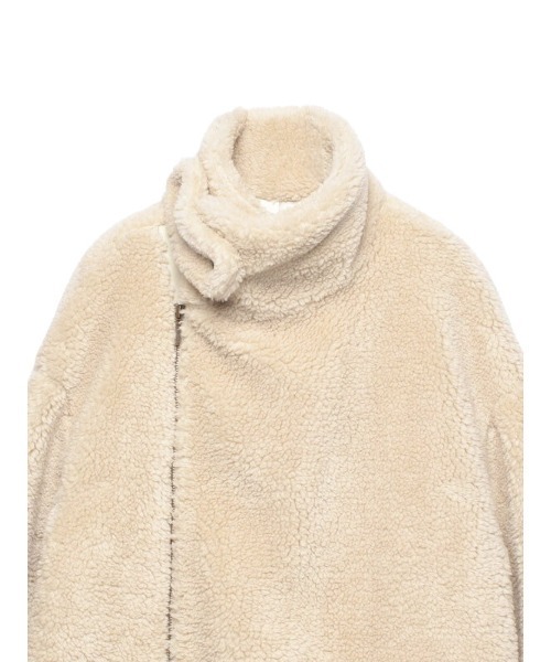 CREDONA（クレドナ）の「ロングボアコート（その他アウター・レディース・ホワイト系その他/ベージュ系その他/ブラウン系その他・FREE）」の13枚目の写真