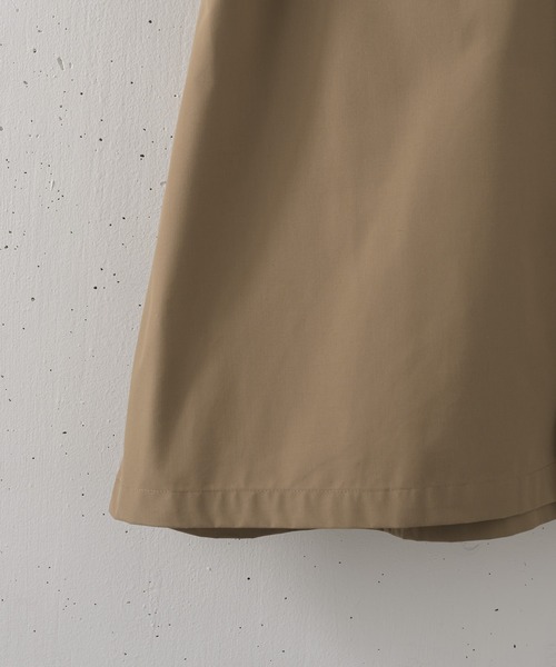 Alcindor Materials（アルシンダーマテリアルズ）の「high neck coat/ハイネックコート（トレンチコート・メンズ・チャコールグレー/ベージュ/チェック・MEDIUM/LARGE）」の15枚目の写真