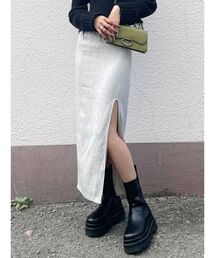 ストレートロングスカート