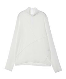 UN3D. | ラインブロックシアータートル(Tシャツ/カットソー)
