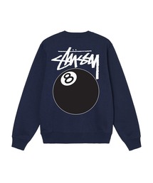 STUSSY 8 BALL CREW ステューシー スウェット グレー Lサイズ STUSSY - STUSSY トレーナー スウェット グレー 8020 Crewの通販