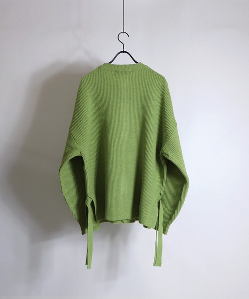 Confirm（コンファーム）の「Confirm / コンファーム 2WAYボタンカーディガン（カーディガン/ボレロ・メンズ・ライトブルー/ブルーグリーン/ライトグリーン・M/L）」の15枚目の写真