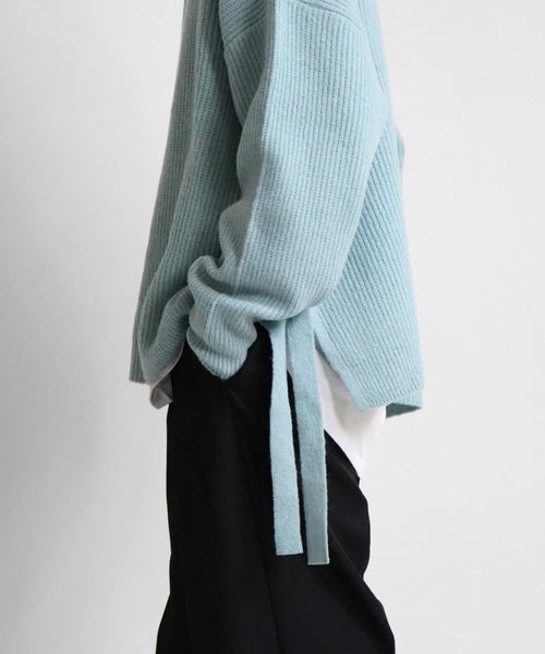 Confirm（コンファーム）の「Confirm / コンファーム 2WAYボタンカーディガン（カーディガン/ボレロ・メンズ・ライトブルー/ブルーグリーン/ライトグリーン・M/L）」の11枚目の写真