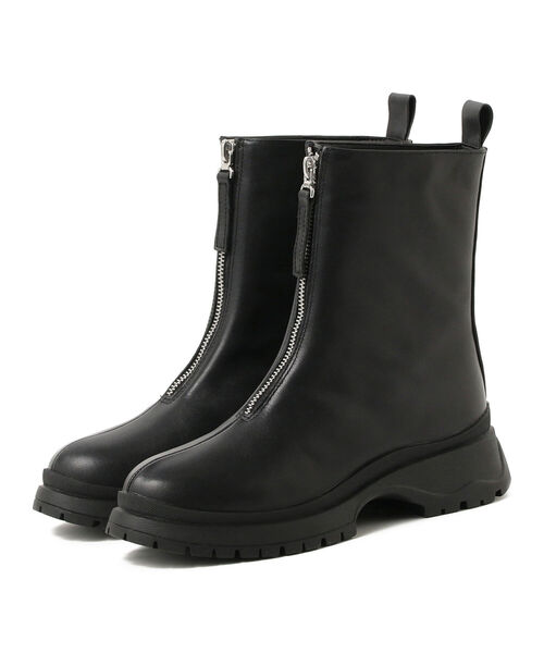 Ray BEAMS（レイビームス）の「Ray BEAMS / ZIP チャンキー ブーツ（ブーツ・レディース・ブラック・23.5cm/24.5cm/23.0cm/24.0cm）」の4枚目の写真