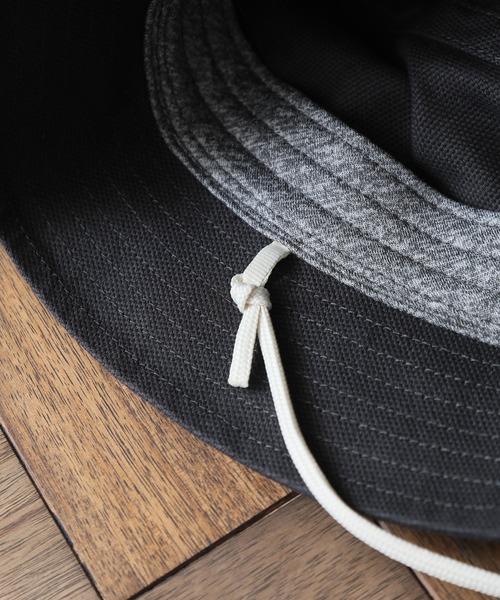 THE NORTH FACE(ザノースフェイス)の「【THE NORTH FACE/ザノースフェイス】Mountain Bucket Hat(マウンテンバケットハット)(ハット・メンズ・グレー/ブラック・L/XL/S/M)」の19枚目の写真