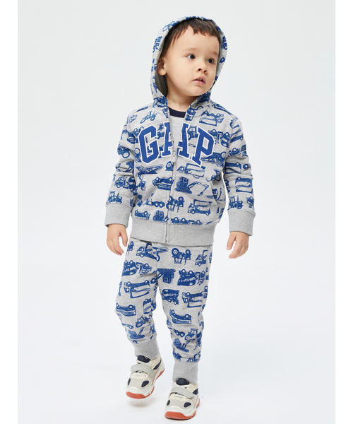 GAP（ギャップ）の「Gapロゴ パーカー (幼児・セットアップ対応)（パーカー・キッズ・ブルー/グリーン・12-18M/18-24M/2 YRS/3 YRS/4 YRS/5 YRS）」の6枚目の写真
