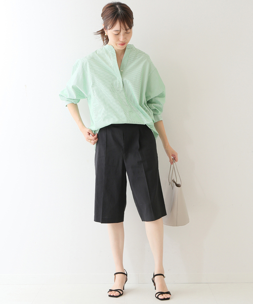 ソフトリネンハーフパンツ◇（その他パンツ）｜SLOBE IENA