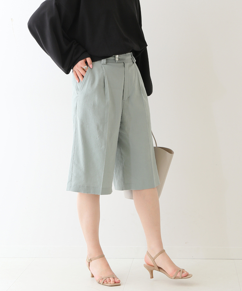 ソフトリネンハーフパンツ◇（その他パンツ）｜SLOBE IENA