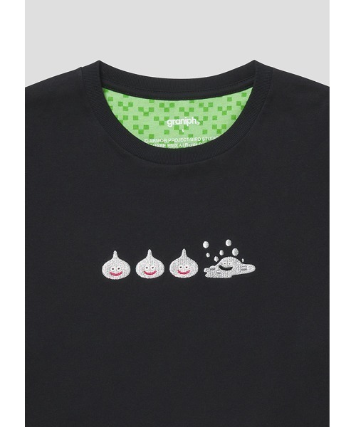 Design Tshirts Store graniph(デザイン ティーシャツ ストア グラニフ)の「ドラゴンクエスト DQ+g ロングスリーブTシャツ エンカウント(Tシャツ/カットソー・メンズ・ブラック・SMALL/MEDIUM/LARGE/X-LARGE/X-SMALL)」の7枚目の写真