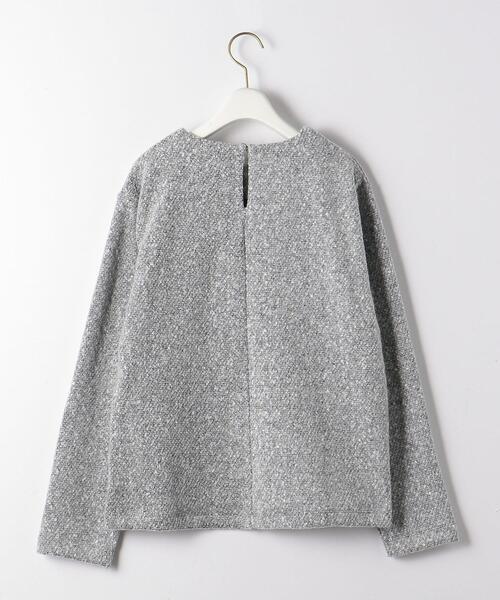 UNITED ARROWS LTD. OUTLET（ユナイテッドアローズアウトレット）の「＜A DAY IN THE LIFE＞ツイードライク プルオーバー（Tシャツ/カットソー・レディース・グレー・FREE）」の2枚目の写真