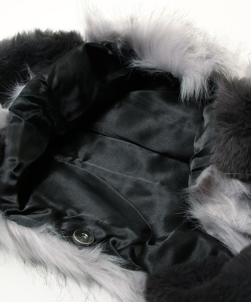 Donnaruma（ドンナルンマ）の「フワかわ！！エコファーハンドバッグ（トートバッグ・レディース・ベージュ/ブラウン/グレー/アイボリー・1/2）」の9枚目の写真