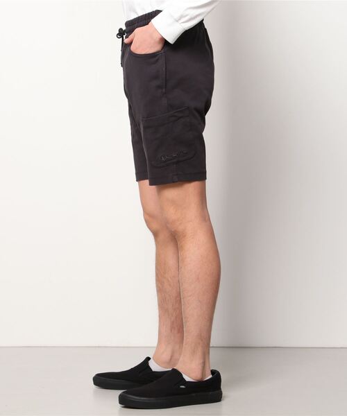 Champion(チャンピオン)の「CHAMPION/チャンピオン インディゴ調 ワンポイントショーツ/スウェットハーフパンツ/セットアップ対応 C3-V502(スウェットパンツ・メンズ・ブラウン/ブラック/グリーン・M/L/XL)」の4枚目の写真