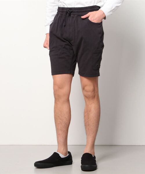 Champion(チャンピオン)の「CHAMPION/チャンピオン インディゴ調 ワンポイントショーツ/スウェットハーフパンツ/セットアップ対応 C3-V502(スウェットパンツ・メンズ・ブラウン/ブラック/グリーン・M/L/XL)」の8枚目の写真