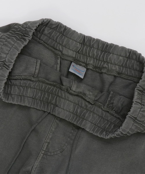 Champion(チャンピオン)の「CHAMPION/チャンピオン インディゴ調 ワンポイントショーツ/スウェットハーフパンツ/セットアップ対応 C3-V502(スウェットパンツ・メンズ・ブラウン/ブラック/グリーン・M/L/XL)」の18枚目の写真