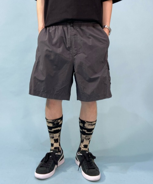 Champion(チャンピオン)の「CHAMPION/チャンピオン インディゴ調 ワンポイントショーツ/スウェットハーフパンツ/セットアップ対応 C3-V502(スウェットパンツ・メンズ・ブラウン/ブラック/グリーン・M/L/XL)」の19枚目の写真