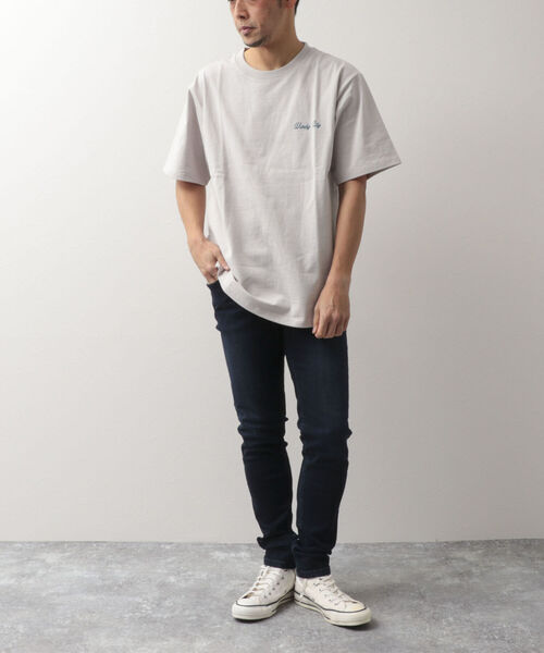 UNIVERSAL OVERALL(ユニバーサルオーバーオール)の「【UNIVERSAL OVERALL/ユニバーサルオーバーオール】別注 WINDYCITY プリントTシャツ(Tシャツ/カットソー・メンズ・ブラック/ホワイト/ライトグレー・M/L/XL)」の17枚目の写真