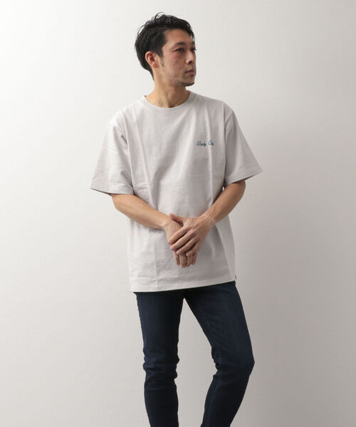UNIVERSAL OVERALL(ユニバーサルオーバーオール)の「【UNIVERSAL OVERALL/ユニバーサルオーバーオール】別注 WINDYCITY プリントTシャツ(Tシャツ/カットソー・メンズ・ブラック/ホワイト/ライトグレー・M/L/XL)」の19枚目の写真