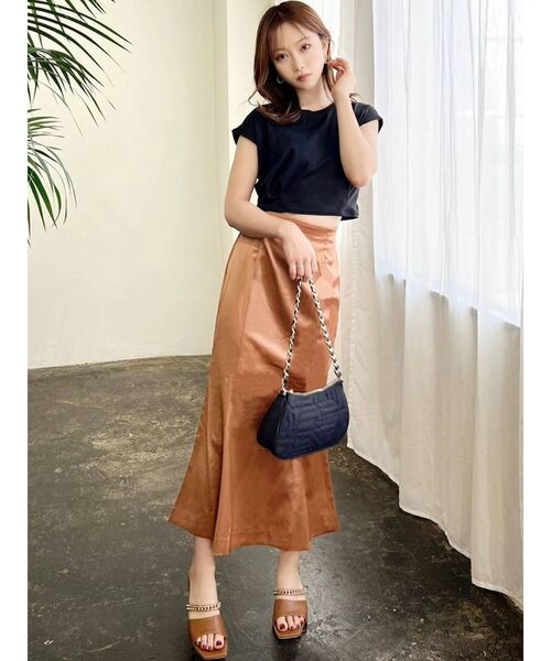 RESEXXY(リゼクシー)の「スクエアチェーンデザインサンダル(サンダル・レディース・ベージュ/ブラウン/ブラック・MEDIUM/SMALL/LARGE)」の5枚目の写真