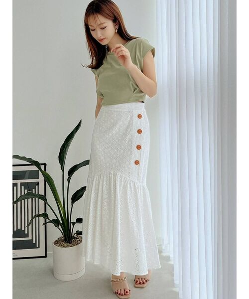 RESEXXY(リゼクシー)の「スクエアチェーンデザインサンダル(サンダル・レディース・ベージュ/ブラウン/ブラック・MEDIUM/SMALL/LARGE)」の20枚目の写真