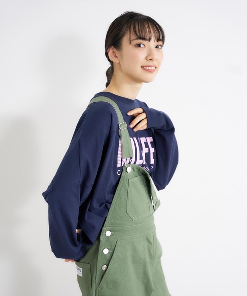 MILKFED.(ミルクフェド)の「CALIFORNIA 1995 FOOTBALL WIDE TOP(Tシャツ/カットソー・レディース・ホワイト/ブラック/ベージュ/ネイビー・ONE SIZE)」の18枚目の写真