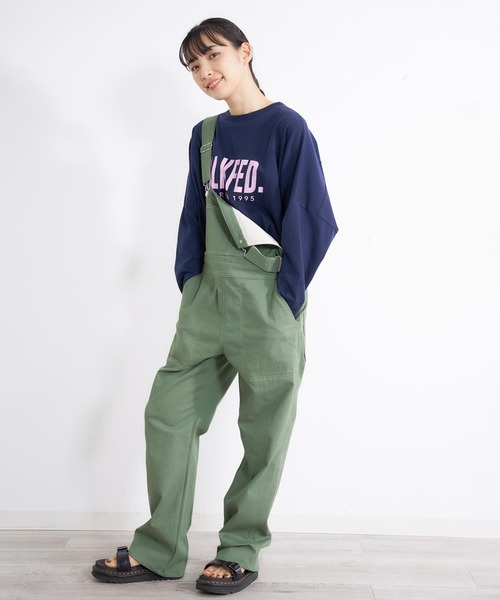MILKFED.(ミルクフェド)の「CALIFORNIA 1995 FOOTBALL WIDE TOP(Tシャツ/カットソー・レディース・ホワイト/ブラック/ベージュ/ネイビー・ONE SIZE)」の8枚目の写真
