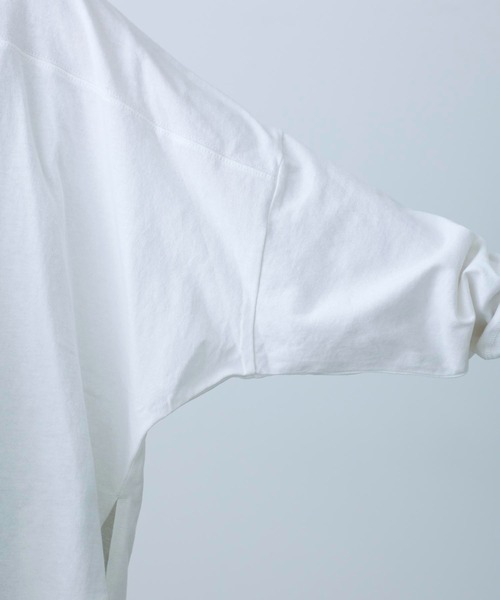 MILKFED.(ミルクフェド)の「CALIFORNIA 1995 FOOTBALL WIDE TOP(Tシャツ/カットソー・レディース・ホワイト/ブラック/ベージュ/ネイビー・ONE SIZE)」の19枚目の写真
