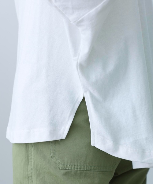 MILKFED.(ミルクフェド)の「CALIFORNIA 1995 FOOTBALL WIDE TOP(Tシャツ/カットソー・レディース・ホワイト/ブラック/ベージュ/ネイビー・ONE SIZE)」の17枚目の写真