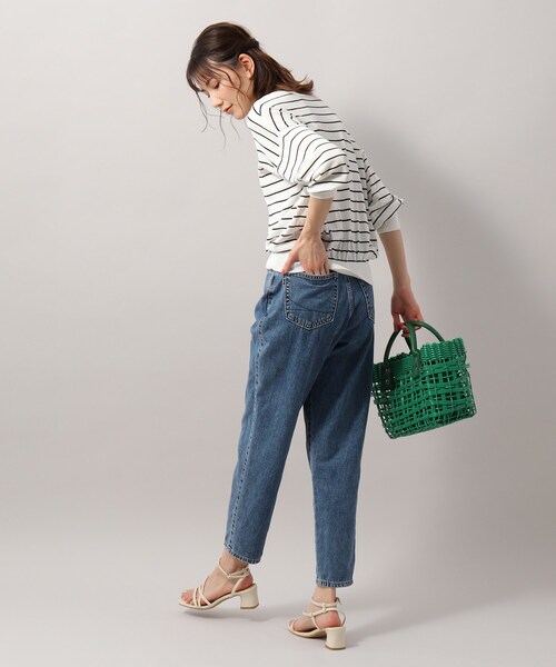 SOUP（スープ）の「◆チェックメルカドトート（トートバッグ・レディース・ダークブラウン/グリーン・00）」の12枚目の写真