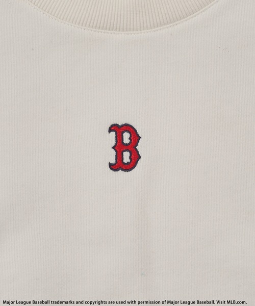 BACK TO THE FIELD（バック トゥー ザ フィールド）の「【MLB】ロゴショート丈トップス（スウェット・レディース・ホワイト/ブラック/グリーン・FREE）」の11枚目の写真