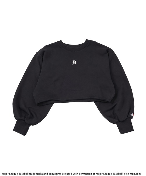 BACK TO THE FIELD（バック トゥー ザ フィールド）の「【MLB】ロゴショート丈トップス（スウェット・レディース・ホワイト/ブラック/グリーン・FREE）」の15枚目の写真