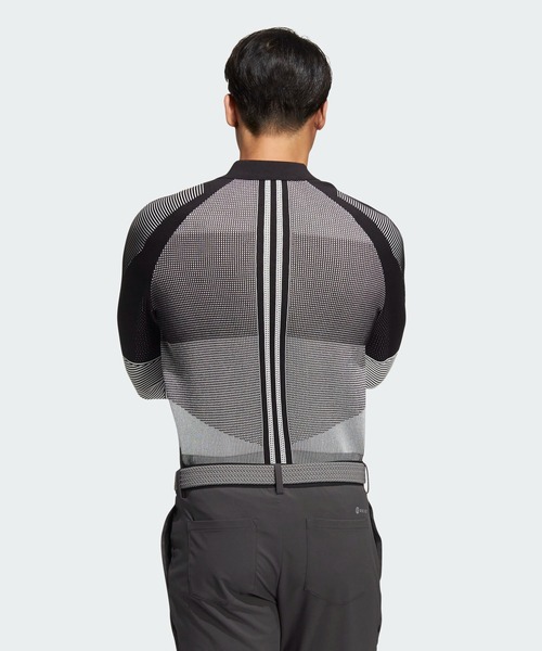 adidas（アディダス）の「プライムニット 長袖ポロシャツ【adidas Golf