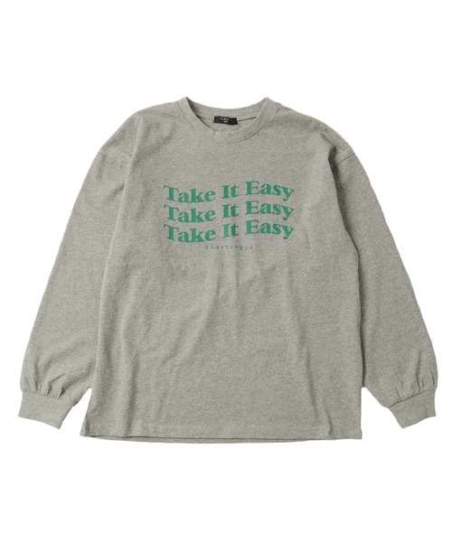 GLAZOS（グラソス）の「天竺・アソートプリント袖リブ長袖Ｔシャツ（Tシャツ/カットソー・キッズ・ホワイト/ダークオレンジ/グリーン/マスタード/パープル/ブルー/チャコールグレー/ライトブルー/グレー/ベージュ系その他/ライトグリーン/ブラック・170cm/130cm/160cm/150cm/140cm）」の16枚目の写真