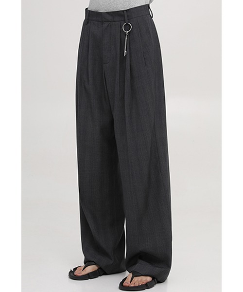 MASONPRINCE（メイソンプリンス）の「2タックオリジナルチェックスラックス SK2083 【MASONPRINCE】（スラックス・メンズ・ダークグレー・M/S/XL/L）」の10枚目の写真