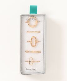 Te chichi | セットリング（モチーフリング）(リング)