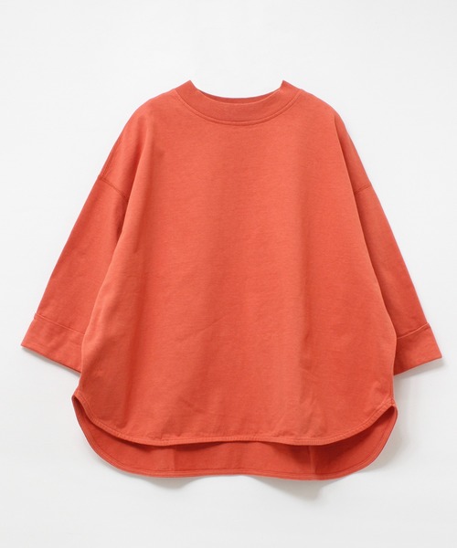 RNA-N(アールエヌエーエヌ)の「M1820 26/-リサイクルプレーティング五分袖プルオーバー(Tシャツ/カットソー・レディース・ブラック/グレー/レッド/オフホワイト/ブルー/セージグリーン/シャーベット・MEDIUM)」の7枚目の写真