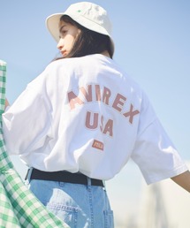 MILKFED. | 【AVIREX × MILKFED.】ロゴ Tシャツ/ LOGO T-SHIRT / アヴィレックス / ミルクフェド(Tシャツ/カットソー)